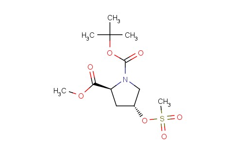 (2S,4R)-BOC-GAMMA-MSO-PROLINE METHYL ESTER